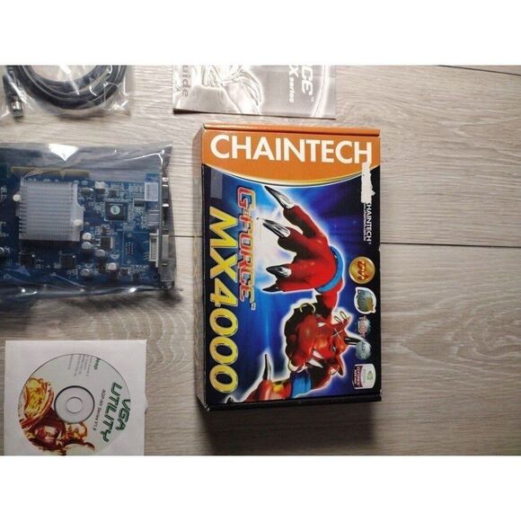 CHAINTECH GeForce MX4000 AGP GRAPHICS CARD SAMX4000B4-64D-CC5B - Picture 4 of 12